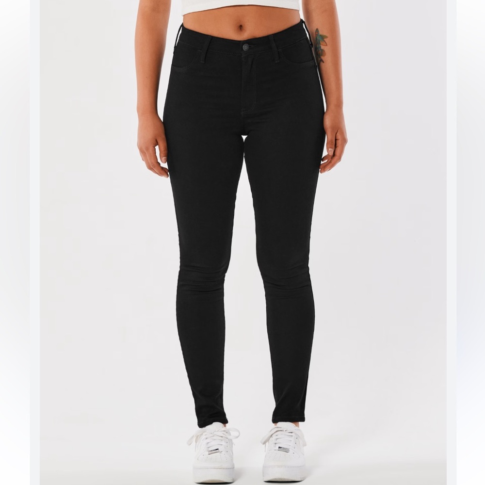 Hollister, curvy ultra high-rise, jean leggings